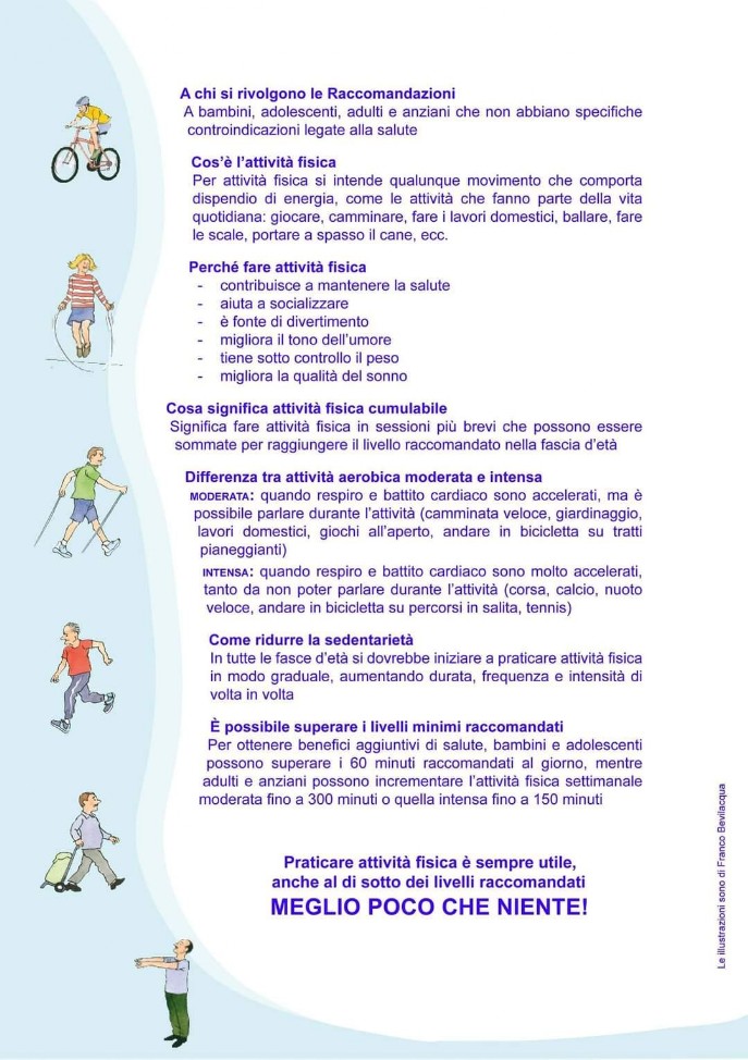 descrizione attività fisica